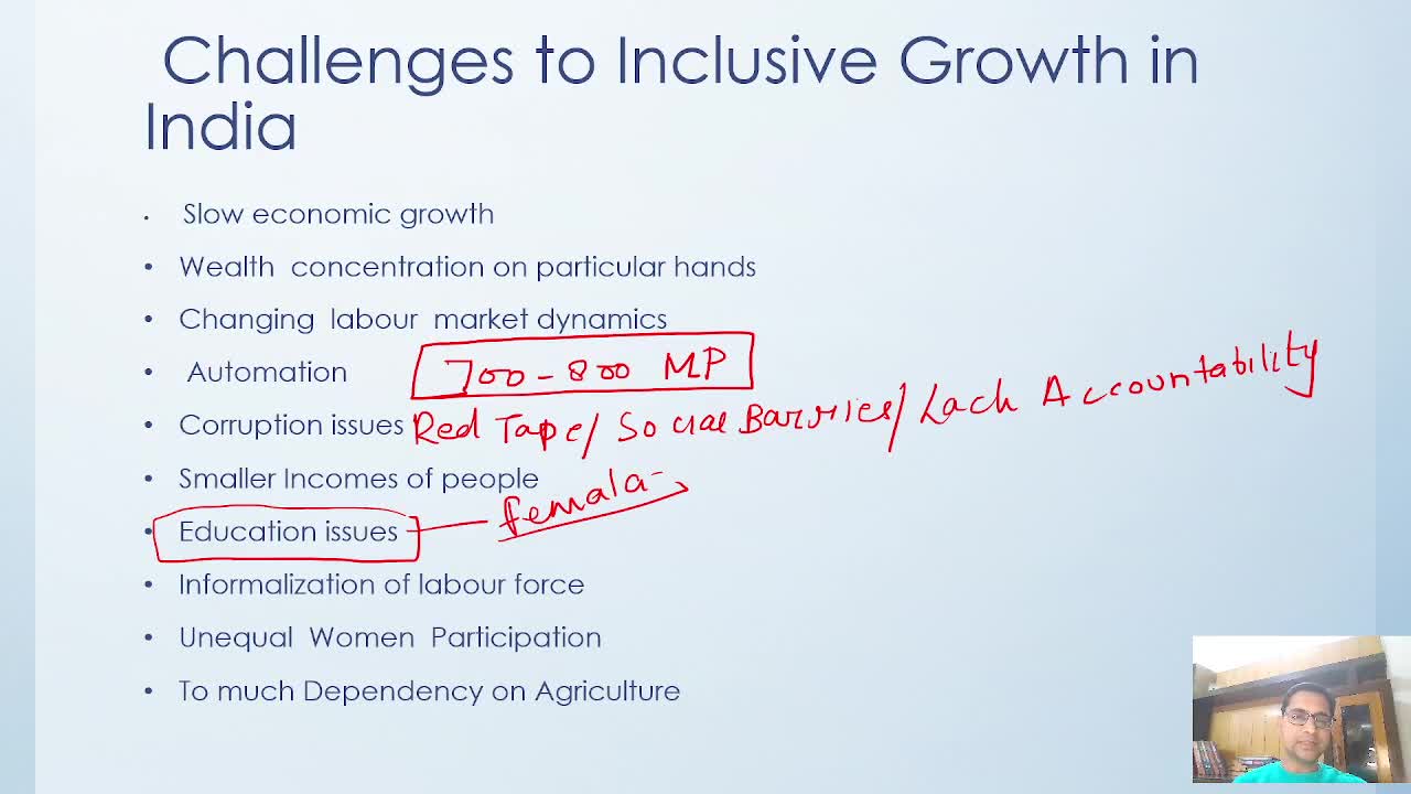 Lesson 3 - Inclusive Growth