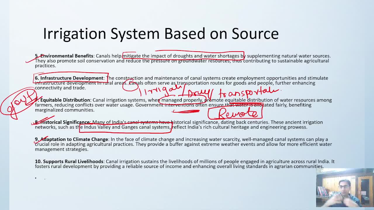 Lesson 3 - Different Types of Irrigation Systems in India