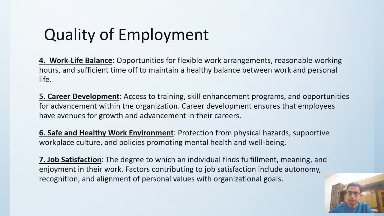 Lesson 2 - Issues Related to Employment