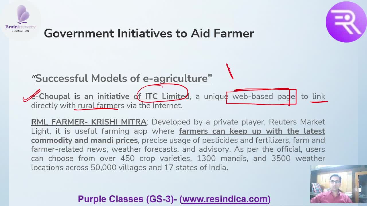 Lesson 6 - E-Technology and Agriculture