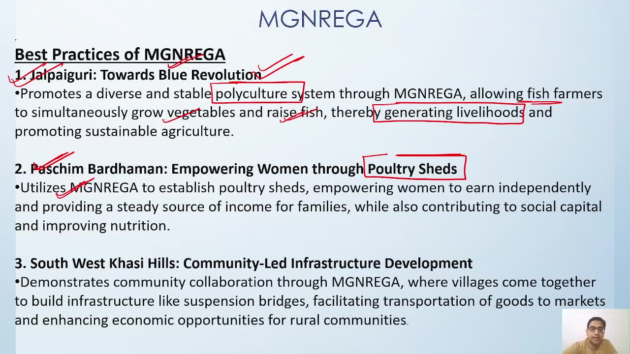 Lesson 2 - Schemes for Inclusive Growth (JDY, MGNREGA, SBM)