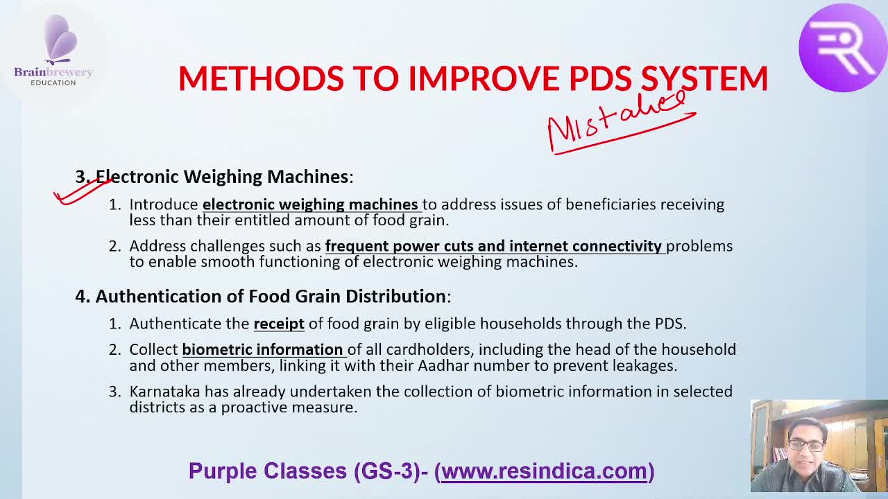 Lesson 8 - Public Distribution System and Buffer Stock